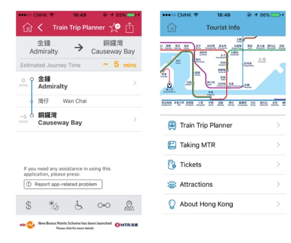 Aplikasi Hongkong Terbaik Mtr Mobile